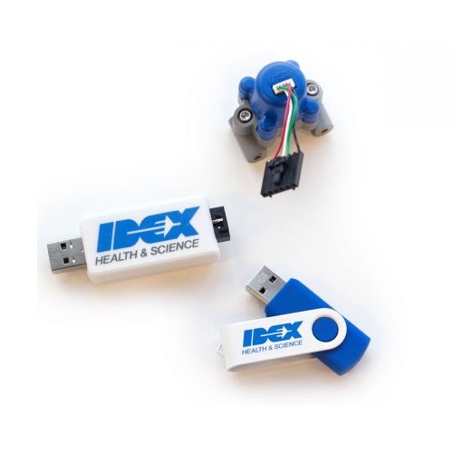Upchurch Scientific QuickStart Pressure Sensor PC Evaluation Kit, 200 psi - I2C PS200F EVAL - Click Image to Close